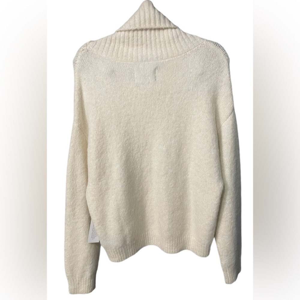 UGG Lylah Roll Neck Sweater - New Women |Color: Cream | Size: M - Picture 3 of 10